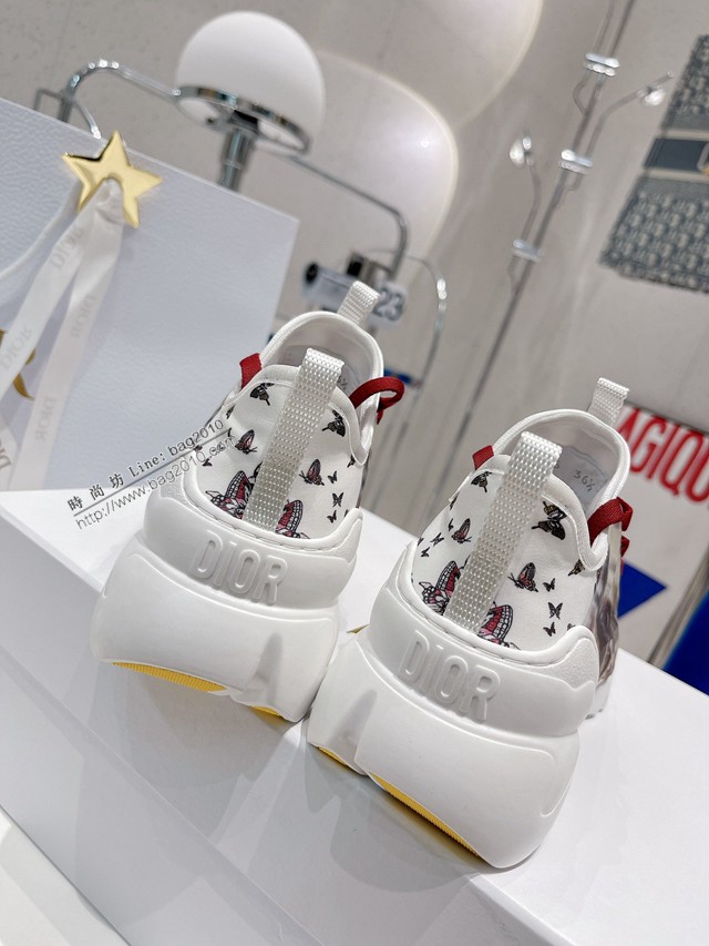 Dior迪奧老爹鞋2022新春最新兩色 限定版女士休閒運動鞋 dx2924